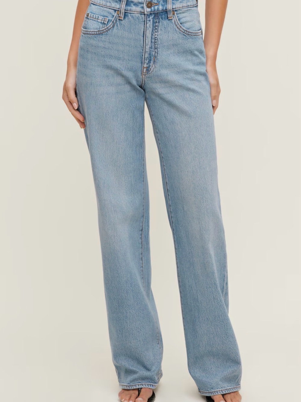 Dynamite Heidi High Rise Wide Leg Jeans